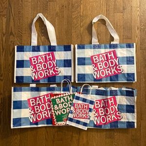 Bath & Body Works candle day reusable bags